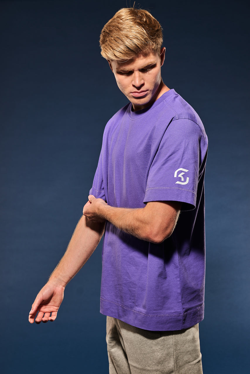 SK GAMING Loose T-Shirt Vibrant Purple