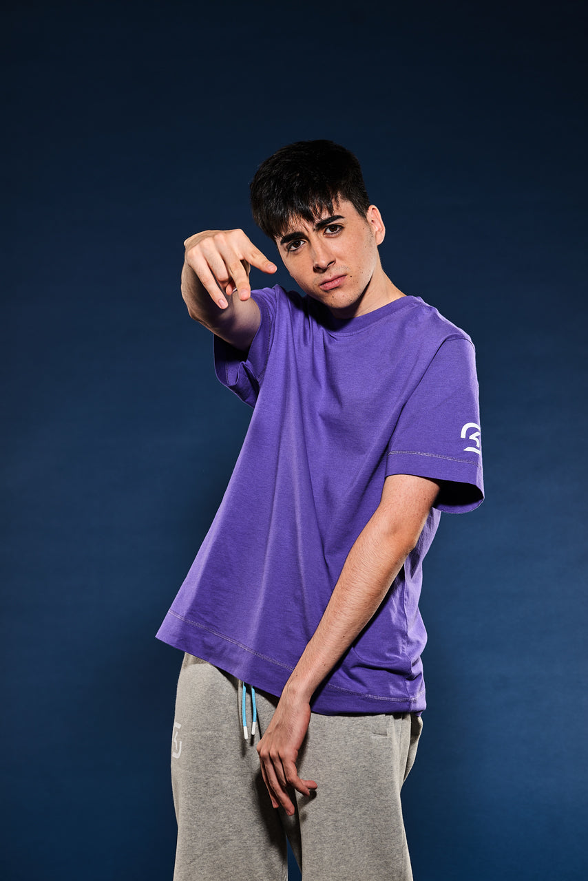 Image 2 of SK GAMING Loose T-Shirt Vibrant Purple