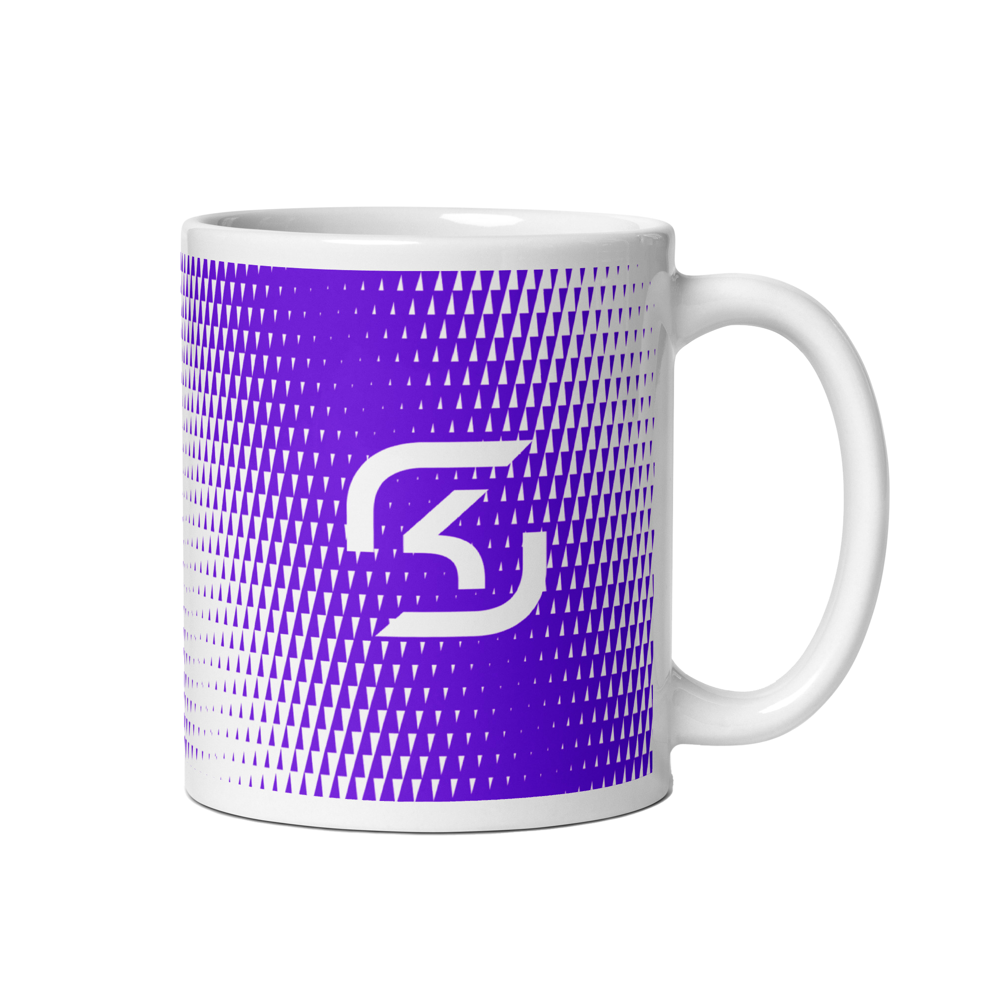 Vibrant Purple Glossy Mug